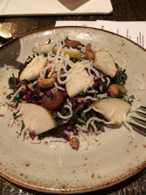 Kale salad  at Honey in Doylestown