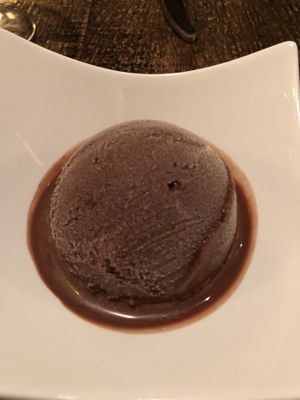 Chocolate sorbet  at Honey in Doylestown