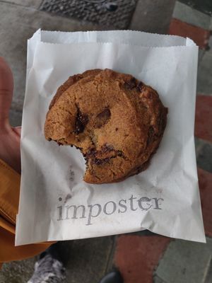 Chocolate chip cookie at Imposter Cafe and Provisions  in Vancouver