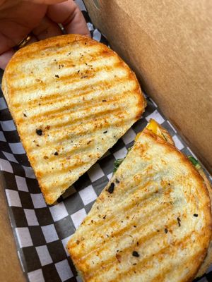 Look at those grill lines >:) at Imposter Cafe and Provisions  in Vancouver