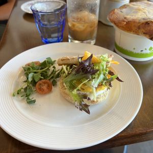 Breakfast Sandwich  at Imposter Cafe and Provisions  in Vancouver