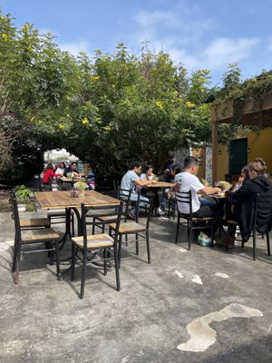 Local provisional  at Gastronomía Vegana in Lima