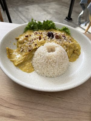 Ají de yuba  at Gastronomía Vegana in Lima