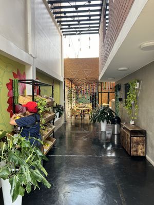 Entrance   at Gastronomía Vegana in Lima