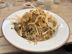 Chaufa marino   at Gastronomía Vegana in Lima