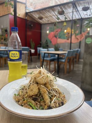   at Gastronomía Vegana in Lima