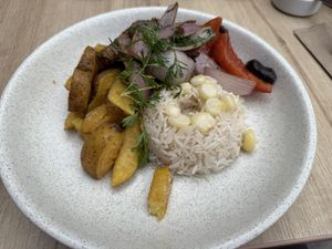 Lomo Saltado   at Gastronomía Vegana in Lima