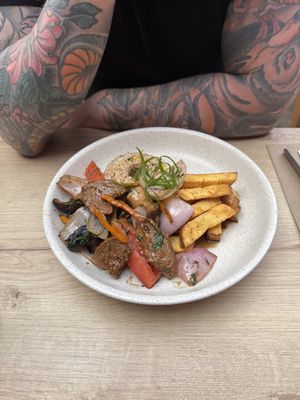   at Gastronomía Vegana in Lima