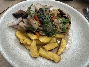   at Gastronomía Vegana in Lima