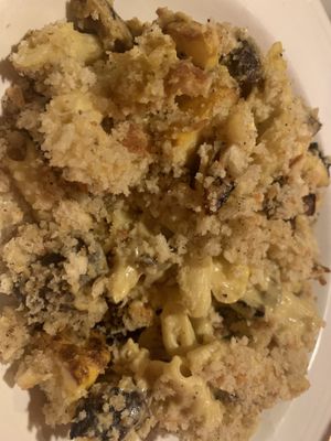 Mushroom, squash, mac and cheese   at Mizuna in Spokane