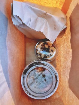 Delivered meal  at Rai Urban Vege in Belgrade