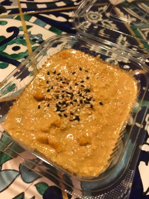 Hummus at Rai Urban Vege in Belgrade