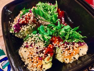 vegetable roll at Rai Urban Vege in Belgrade