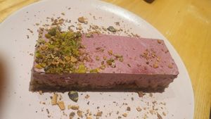 Raw cake 1 at Rai Urban Vege in Belgrade