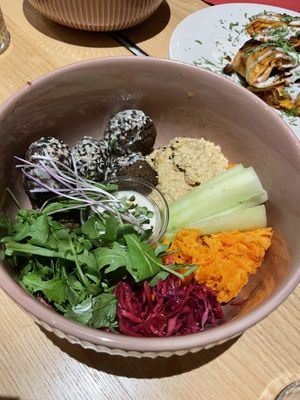 Falafel   at Rai Urban Vege in Belgrade