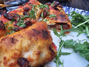 Enchilada at Rai Urban Vege in Belgrade