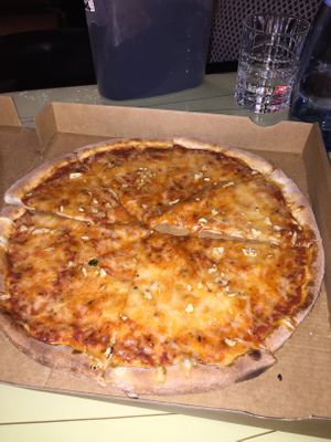 Pizza margharita vegan   at Kebaphaus am Feuersee in Stuttgart