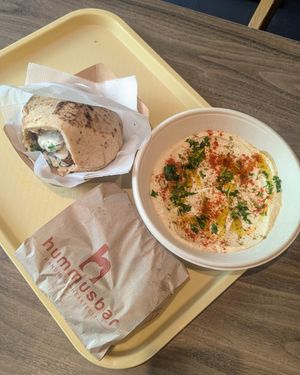  at Hummus Bar - Corvin Sétány in Budapest