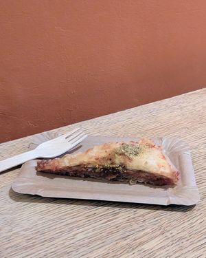 Vegan baklava at Hummus Bar - Corvin Sétány in Budapest