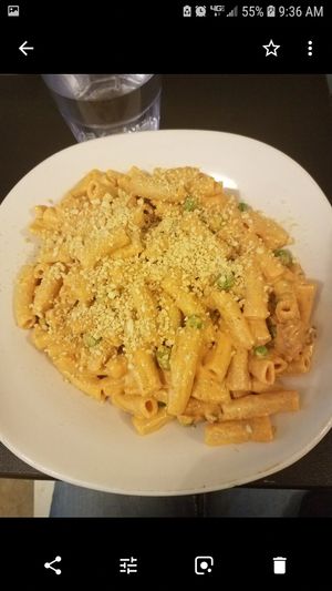 The best mac and cheese I've ever had! at PuraVegan in St Louis