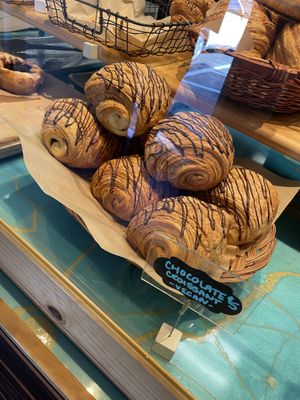 These things are HUGE  at Whisk & Rye in Durham