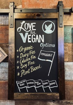   at Burger Village in Brooklyn