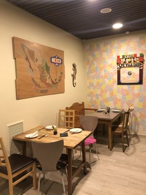 Inside  at El Villa Mexico in Huesca