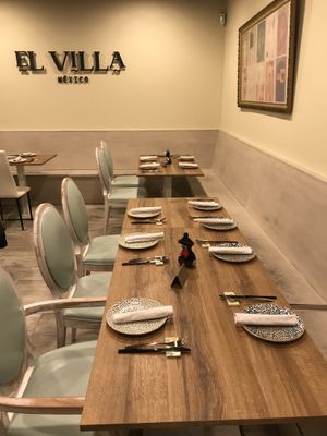 Inside  at El Villa Mexico in Huesca