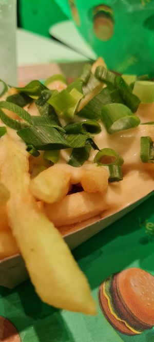 🍟🧀 at Vedang - green burger | P- Berg in Berlin