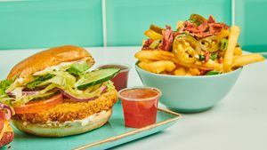  at Vedang - green burger | P- Berg in Berlin