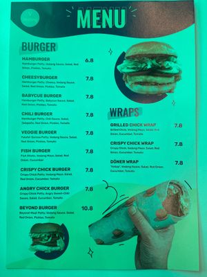  at Vedang - green burger | P- Berg in Berlin