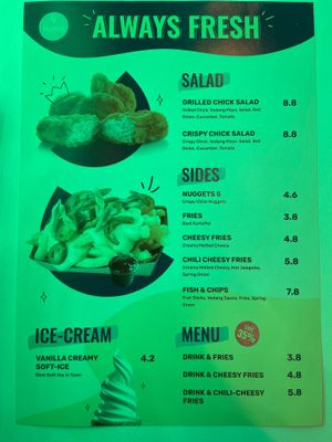 I was there on a rainy Sunday, there was plenty of space inside

The music was a bit too loud and there is no toilet ;(

The food is very tasty and there is a large selection of burgers.  at Vedang - green burger | P- Berg in Berlin