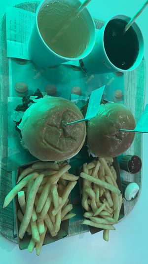   at Vedang - green burger | P- Berg in Berlin