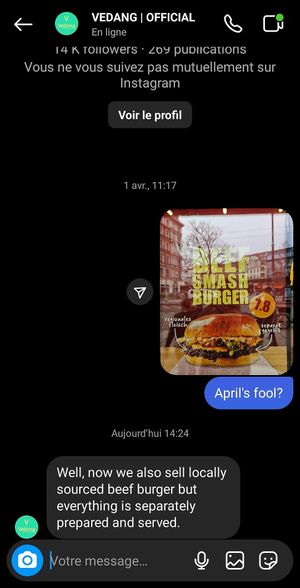 Green burgers? 🤔 at Vedang - green burger | P- Berg in Berlin