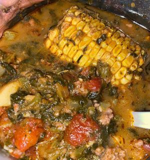 Vegan soup  at To Go Vegan in Winston