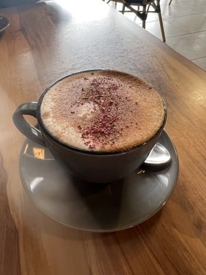Chai latte  at Chef N Fire in Helensvale