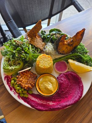 Buddha bowl at Chef N Fire in Helensvale
