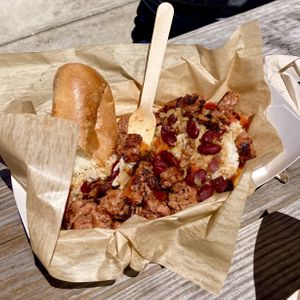 Red Beans & Rice  at Frenchmen Street Food in Gainesville