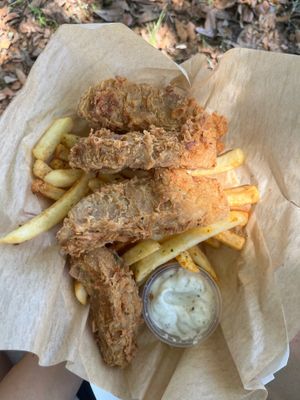 “Them Tendies”
10/10 AMAZING ! Large portion for great price. at Frenchmen Street Food in Gainesville