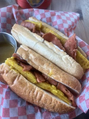 Breakfast Po-Boy  at Frenchmen Street Food in Gainesville