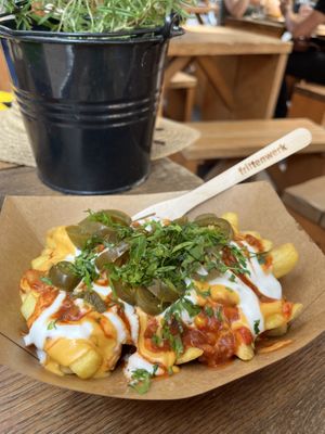 Chilli cheese fries   at Frittenwerk - Friedrichstraße in Berlin