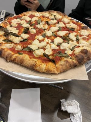 Vegan Margherita pizza  at Pizza Uncommon in West Lafayette