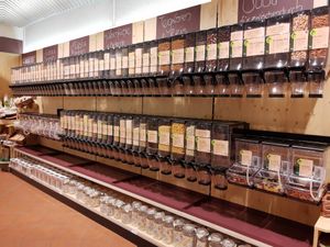 Zero waste section at Alnatura - Limmatplatz in Zurich