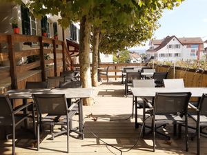 Outdoor seating at Sonne in Dielsdorf