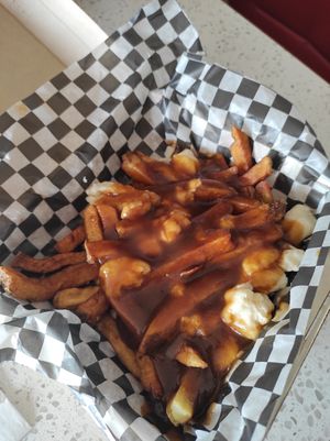 Vegan poutine 😋 at No Forks Given in Ottawa