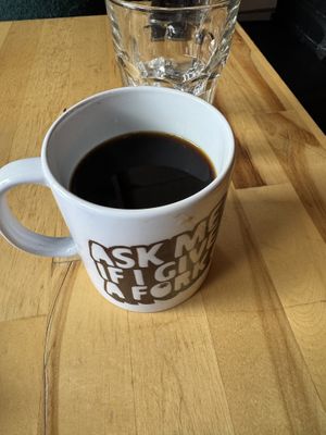 Coffee  at No Forks Given in Ottawa