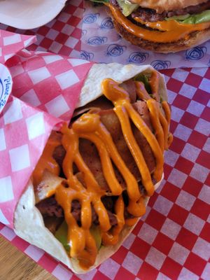 wrap with bacon at Stankov - Chapinero in Bogota