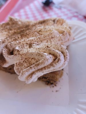 capuccino cake at Stankov - Chapinero in Bogota