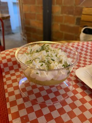 Lemon cake  at Stankov - Chapinero in Bogota