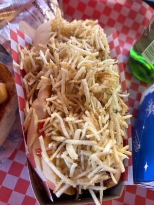 Laila hotdog #Veganuary at Stankov - Chapinero in Bogota